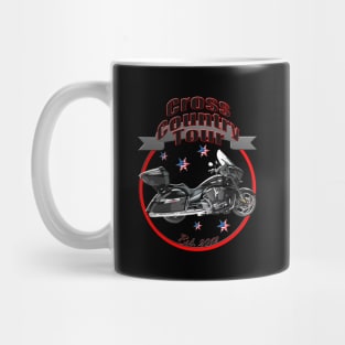 Cross Country Tour U.S.A. Star Motorcycle Mug